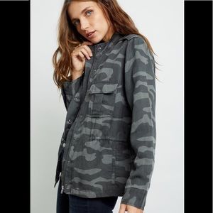 Rails Camouflage Cotton Jacket XS